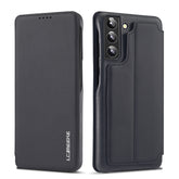 LC.IMEEKE Hon Ancient Series Horizontal Flip Leather Phone Case, For Samsung Galaxy S22 5G, For Samsung Galaxy S22+ 5G, For Samsung Galaxy S22 Ultra 5G